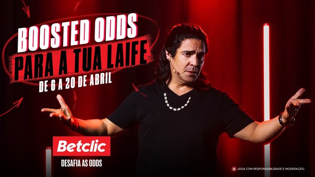 Boosted odds para a tua laife