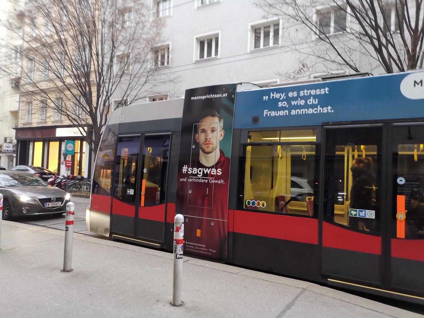 #Mann spricht’s an #sagwas 