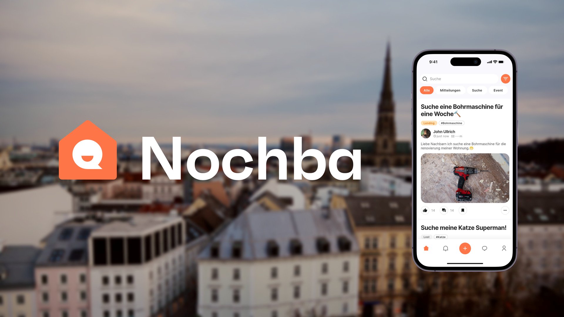 Nochbar - Nachbarschaftshilfe App