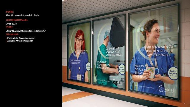 Jede:r zählt – Von der strategischen EVP zur kreativen Kampagne für die Universitätsmedizin Charité