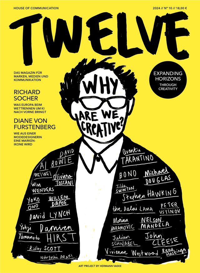 Titelbild zu TWELVE - das Magazin für Marken, Medien & Kommunikation