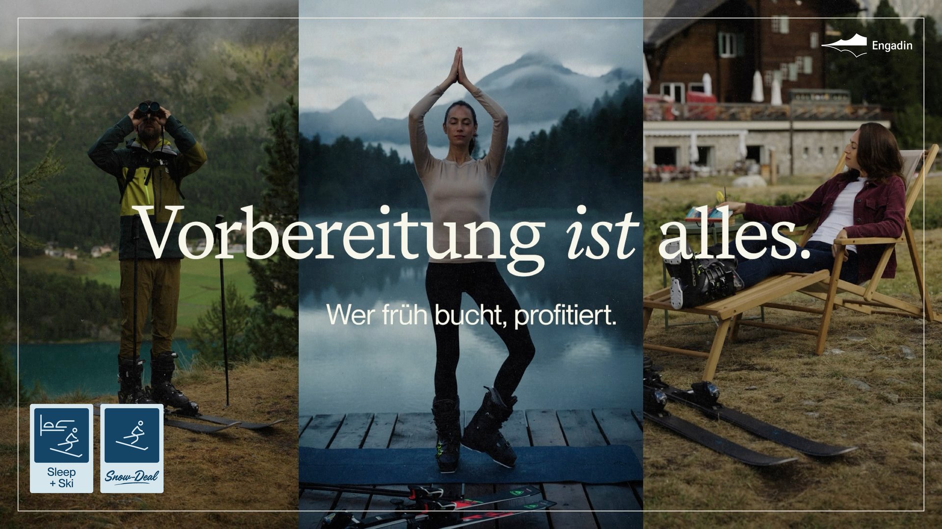 Engadin: Eine Winterkampagne, die alles kann.