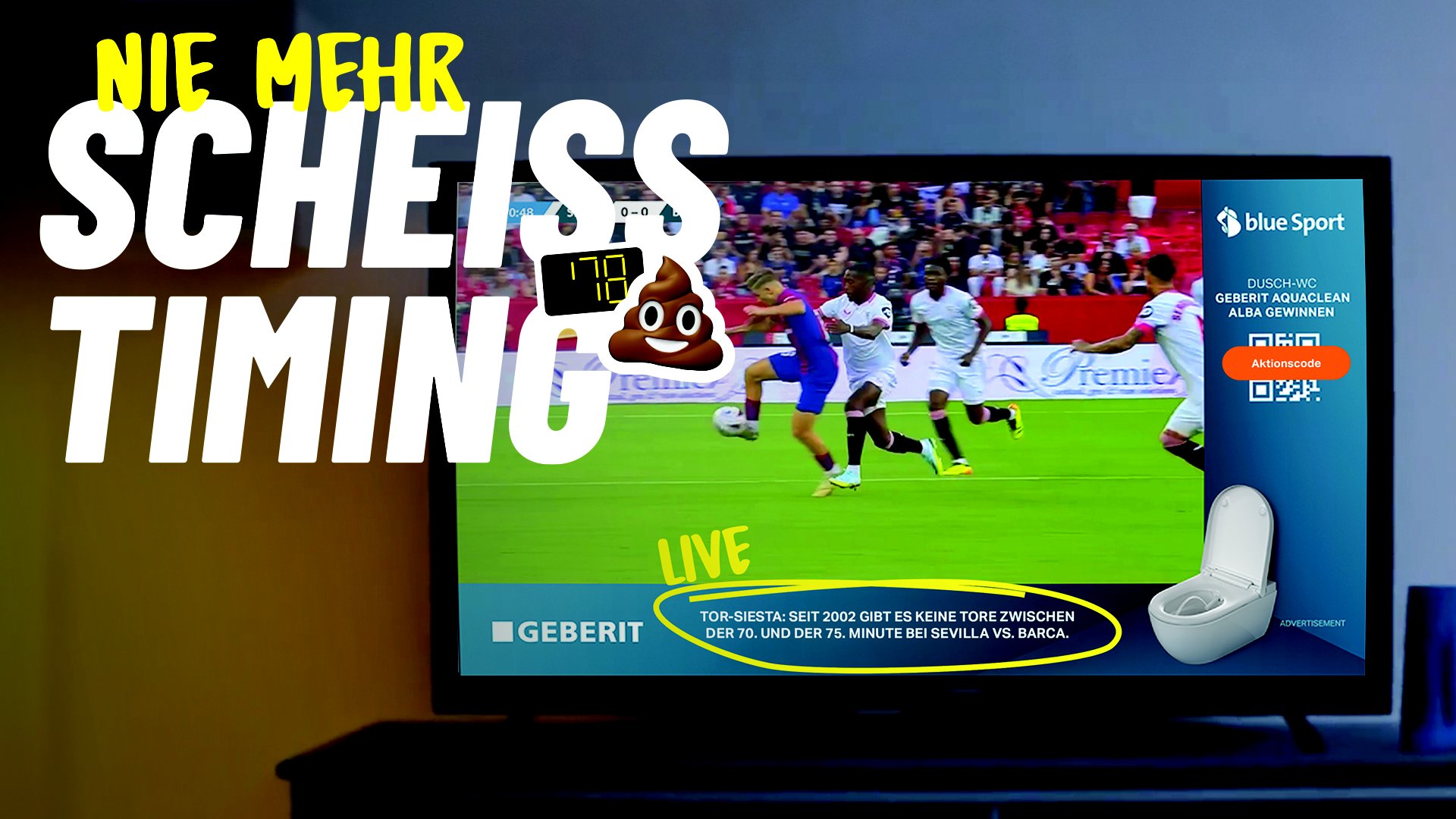 Titelbild zu Geberit AquaClean Toilettenpause