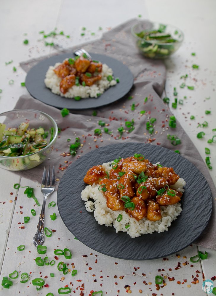 Titelbild zu Crispy Sesam Chicken