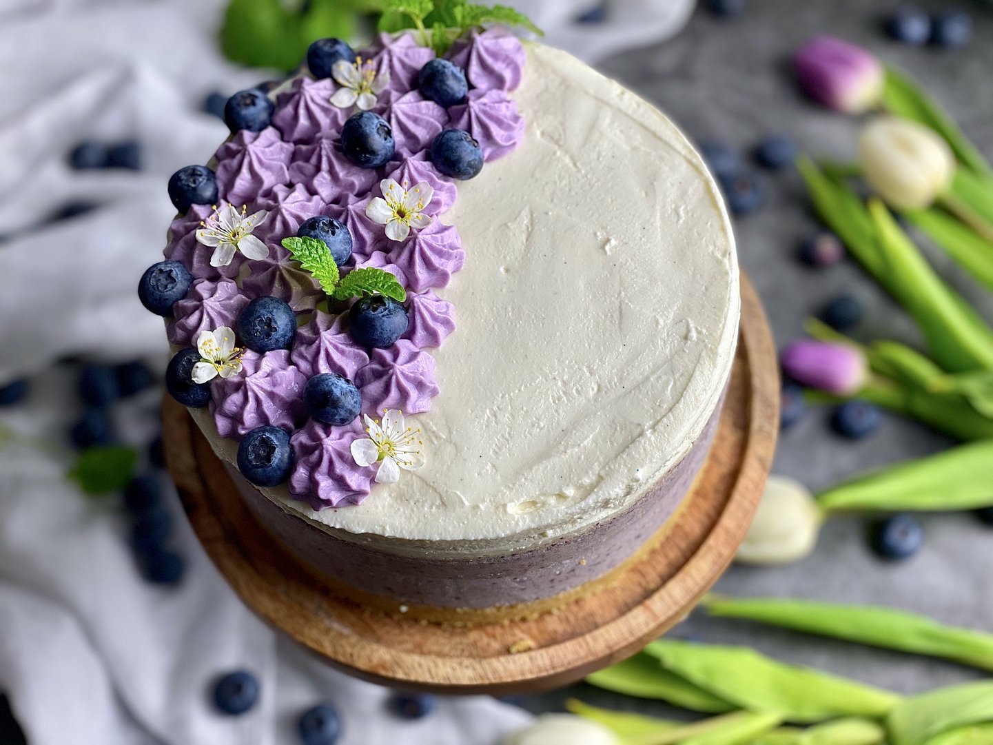 Titelbild zu Geeister BlauBeerCake