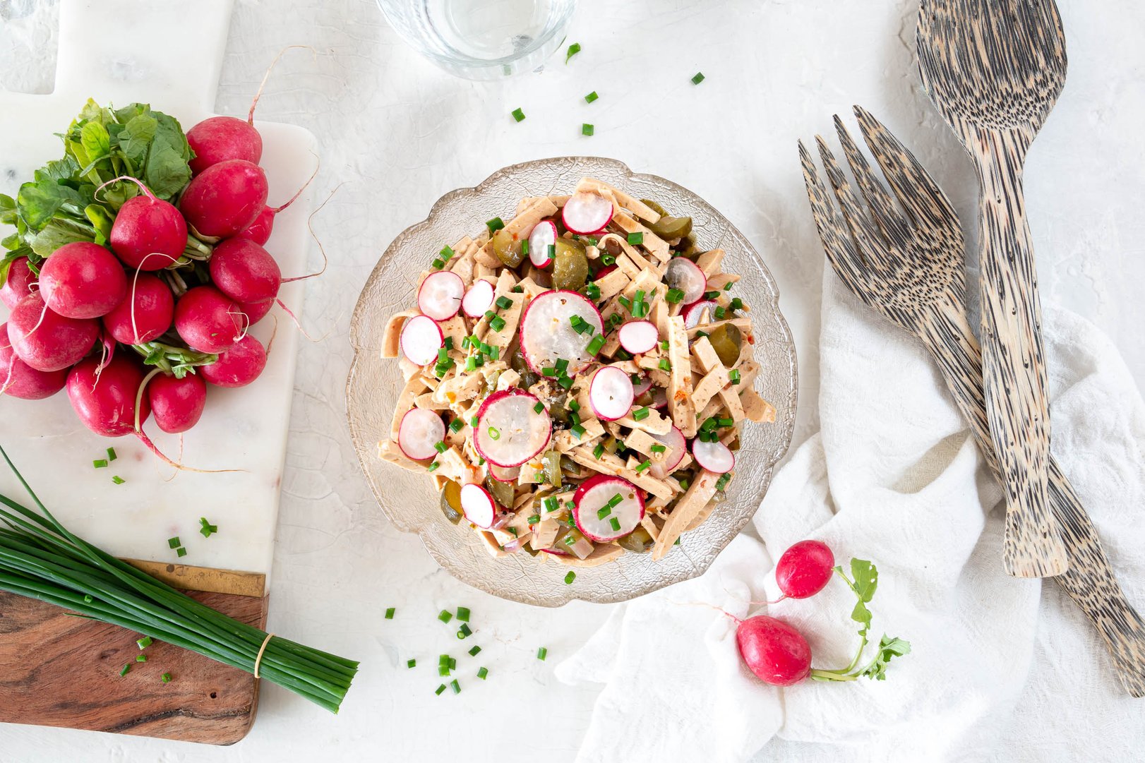 Titelbild zu Veganer Wurstsalat