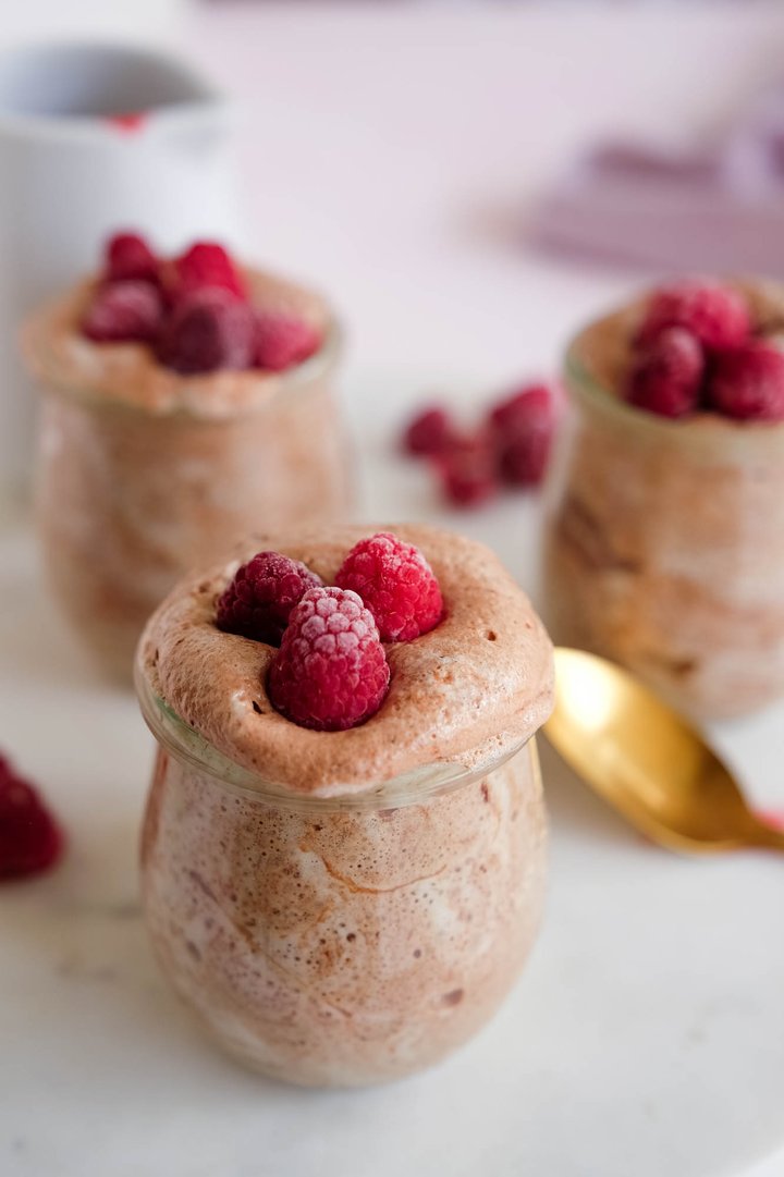 Titelbild zu himmlisch leckere Mousse au chocolat - vegan