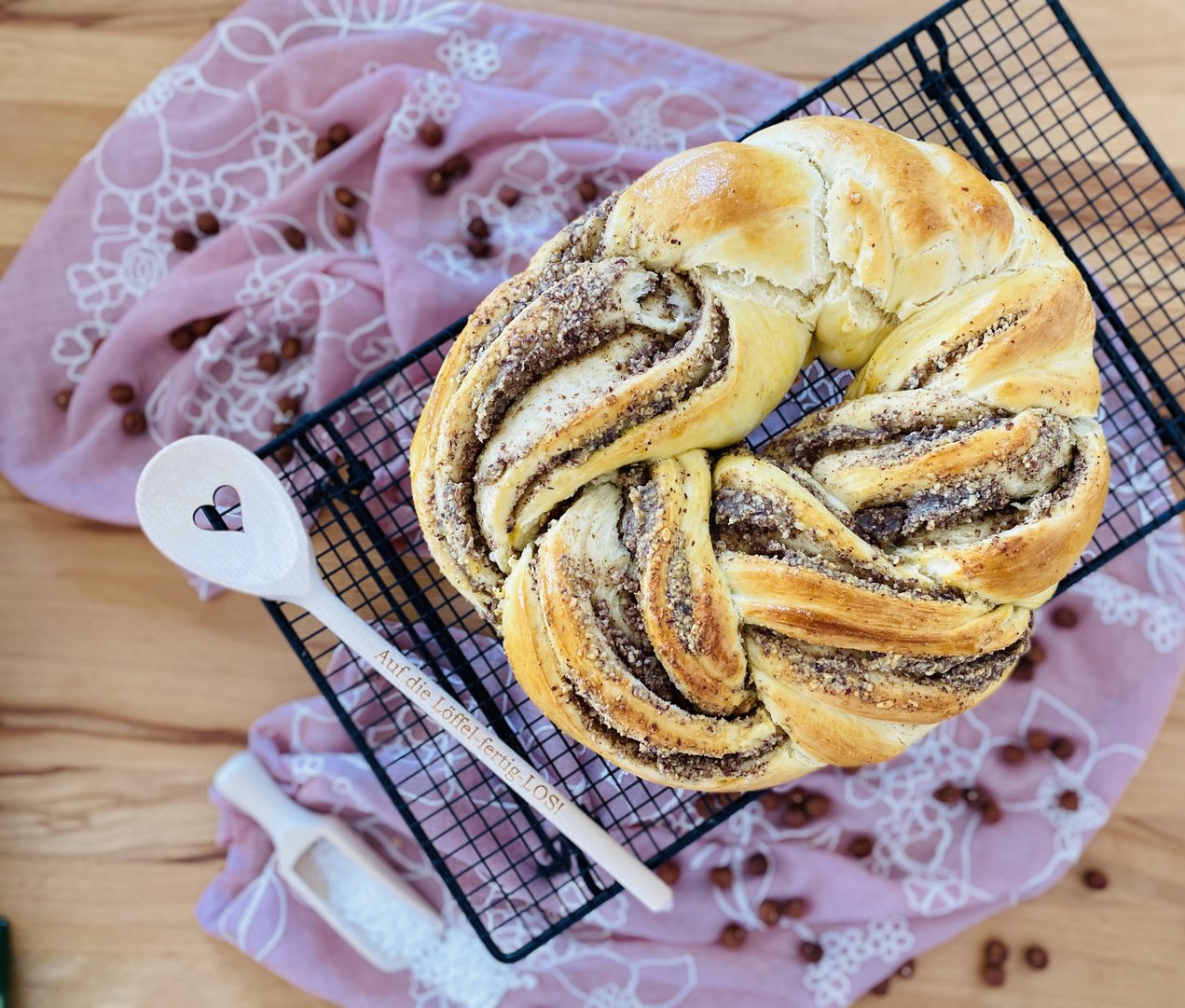 Nusszopf a la Löffelglück