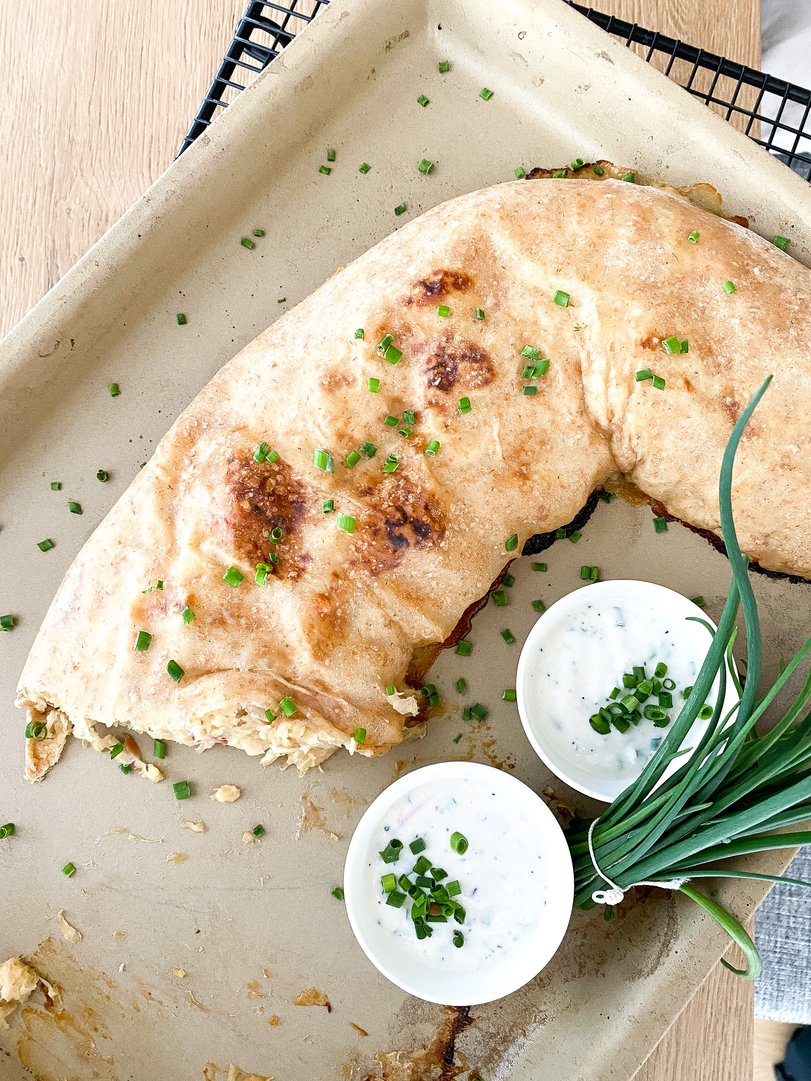 Pikanter Vollwertstrudel