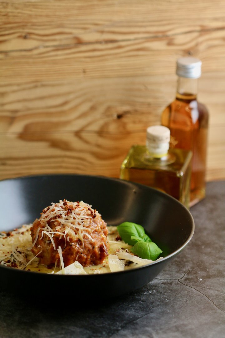 Tomaten-Mozzarella-Knödel