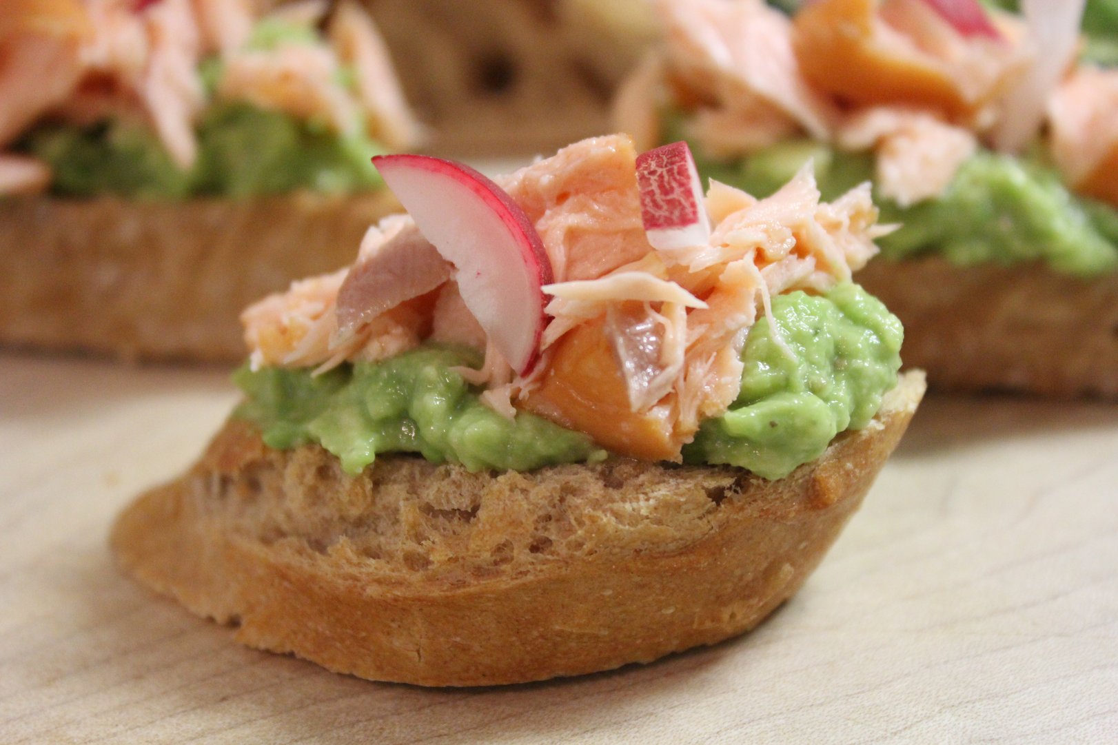 Titelbild zu Crostini mit Stremellachs