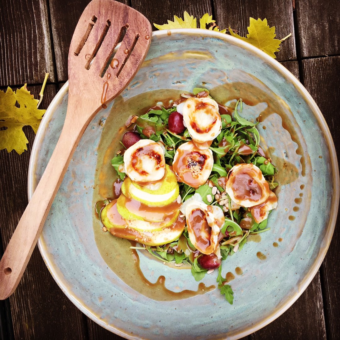 Salade au Chèvre Chaud