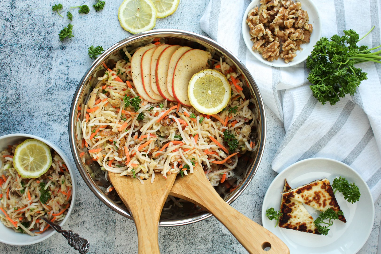 Titelbild zu Kohlrabi Apfel Salat