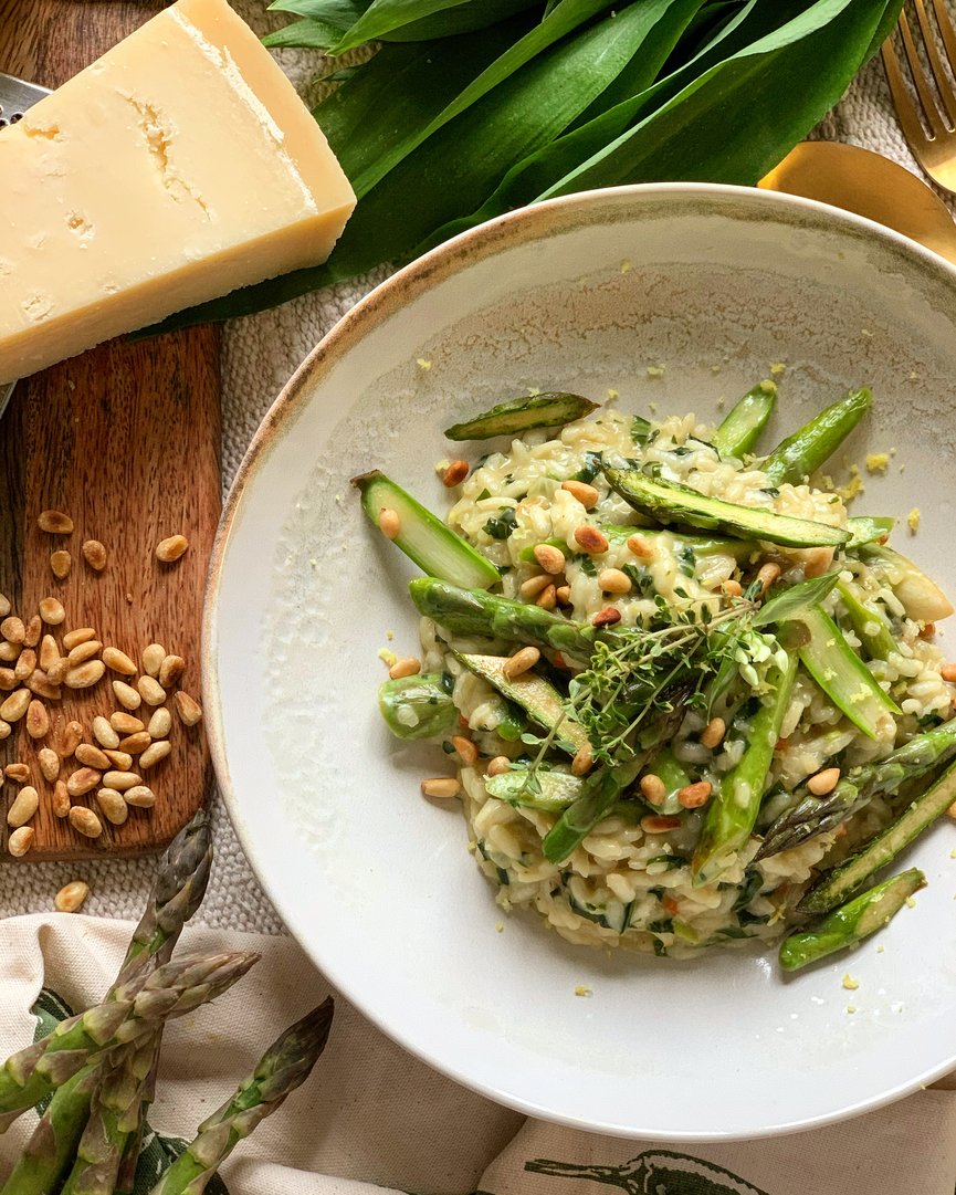 Spargelrisotto