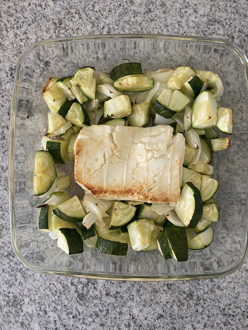 Titelbild zu schnelle Feta-Zucchini-Pasta