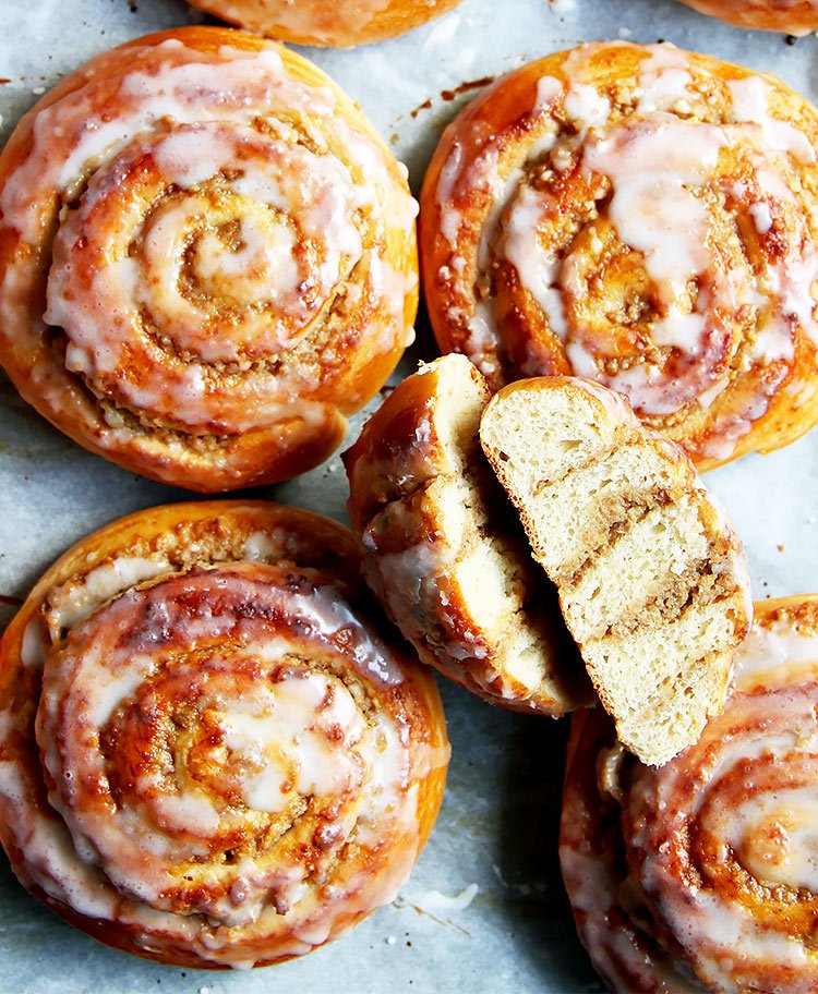 Saftige Nussschnecken
