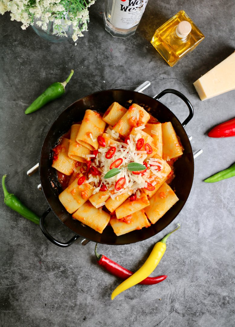 Titelbild zu Spicy Rigatoni