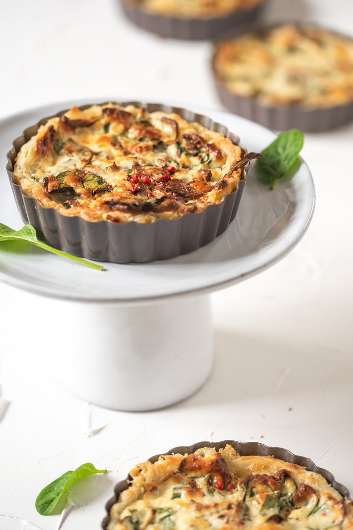 Titelbild zu Tarte mit Spinat und Ricotta