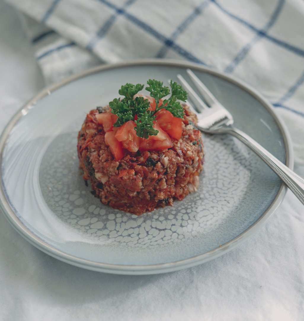 Titelbild zu Veef Tatar (Veganes Beef Tatar)