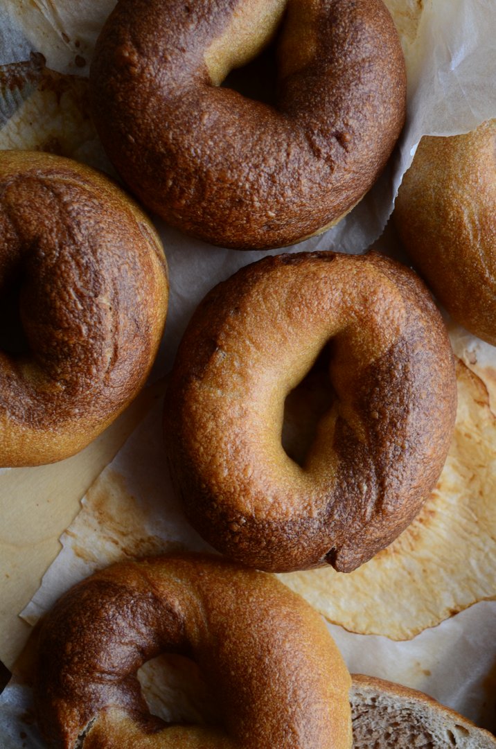 Titelbild zu Marble Rye Bagels