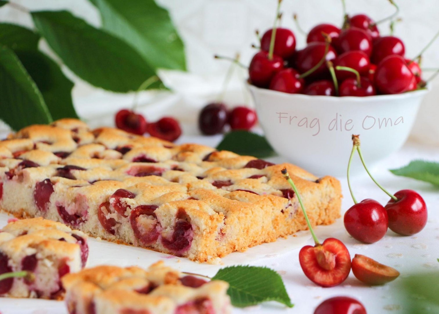 Kirschen-Mandelkuchen