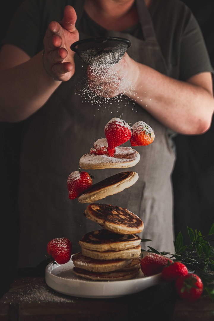 Titelbild zu Wie du fliegende Pancakes machst