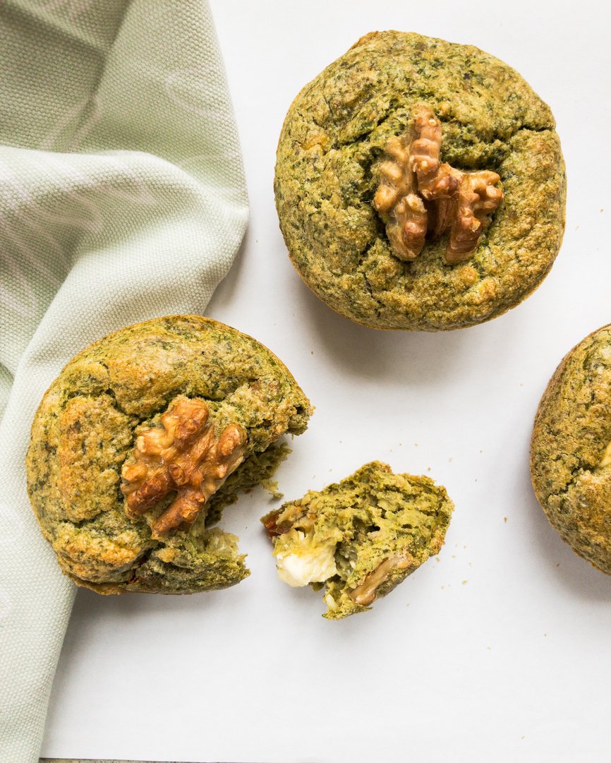 Pikante Bärlauch Muffins