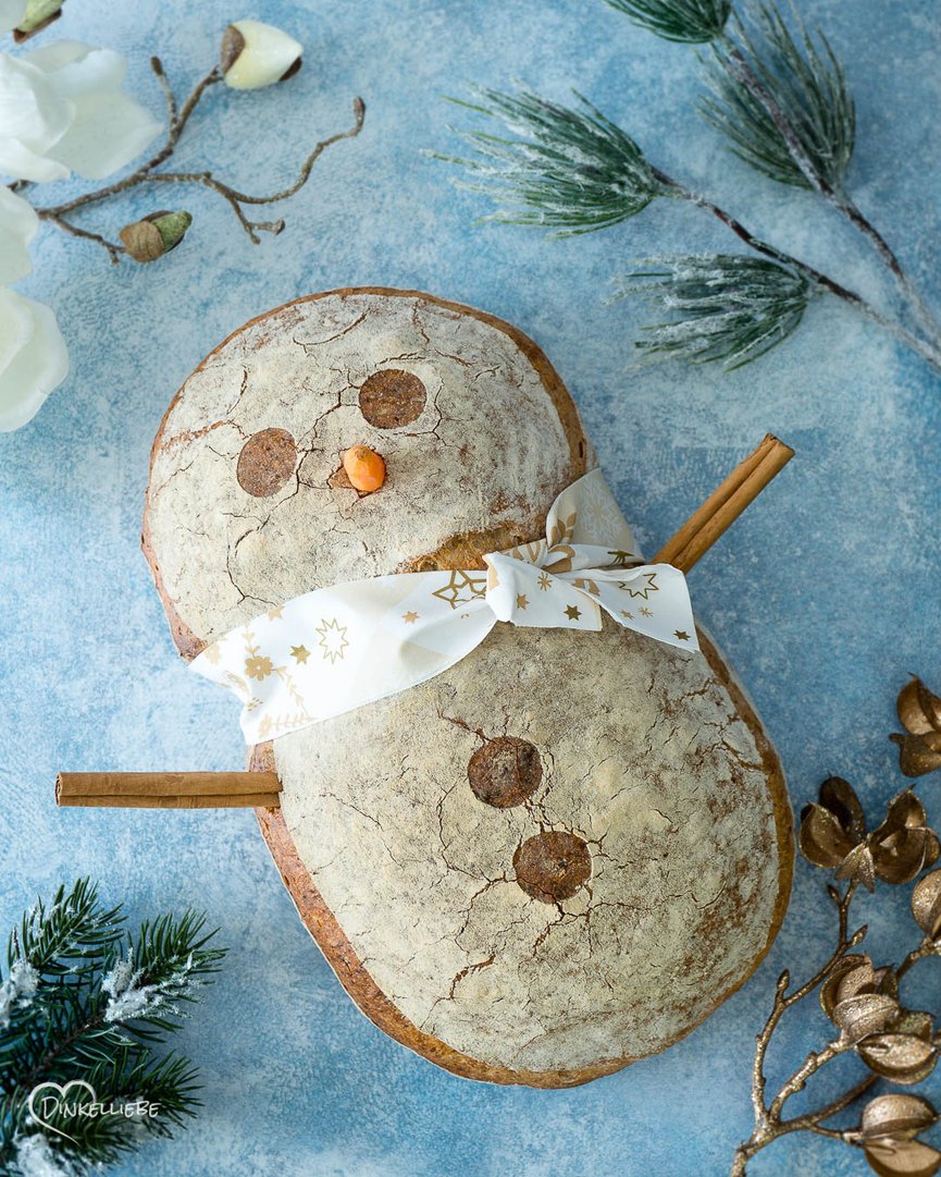 Schneemannbrot