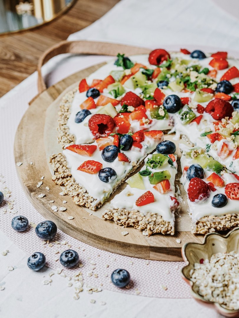 Titelbild zu Obstpizza