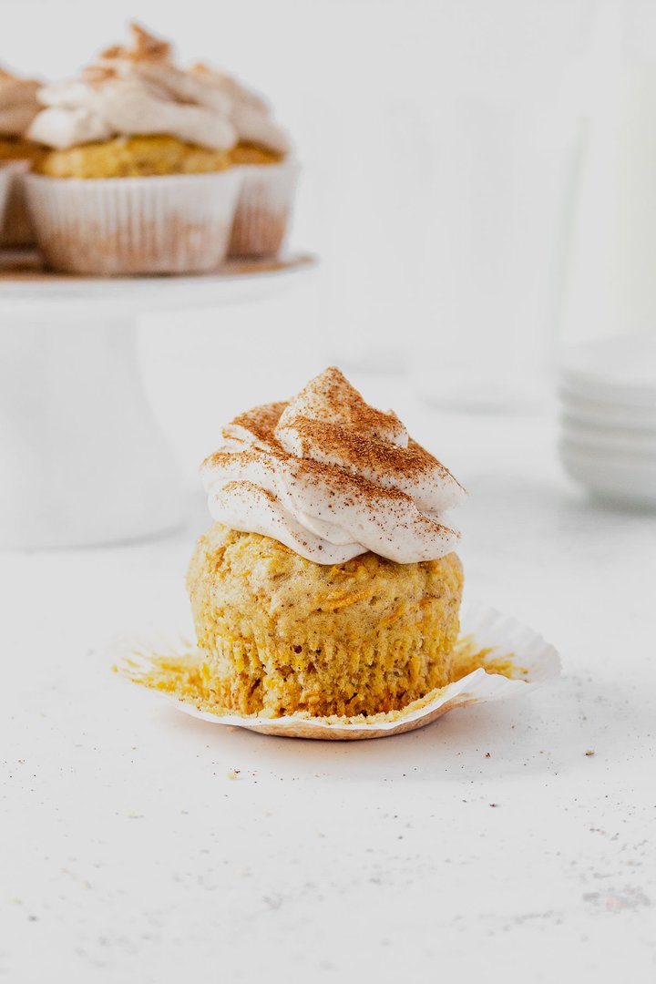 Karotten-Zimt-Cupcakes