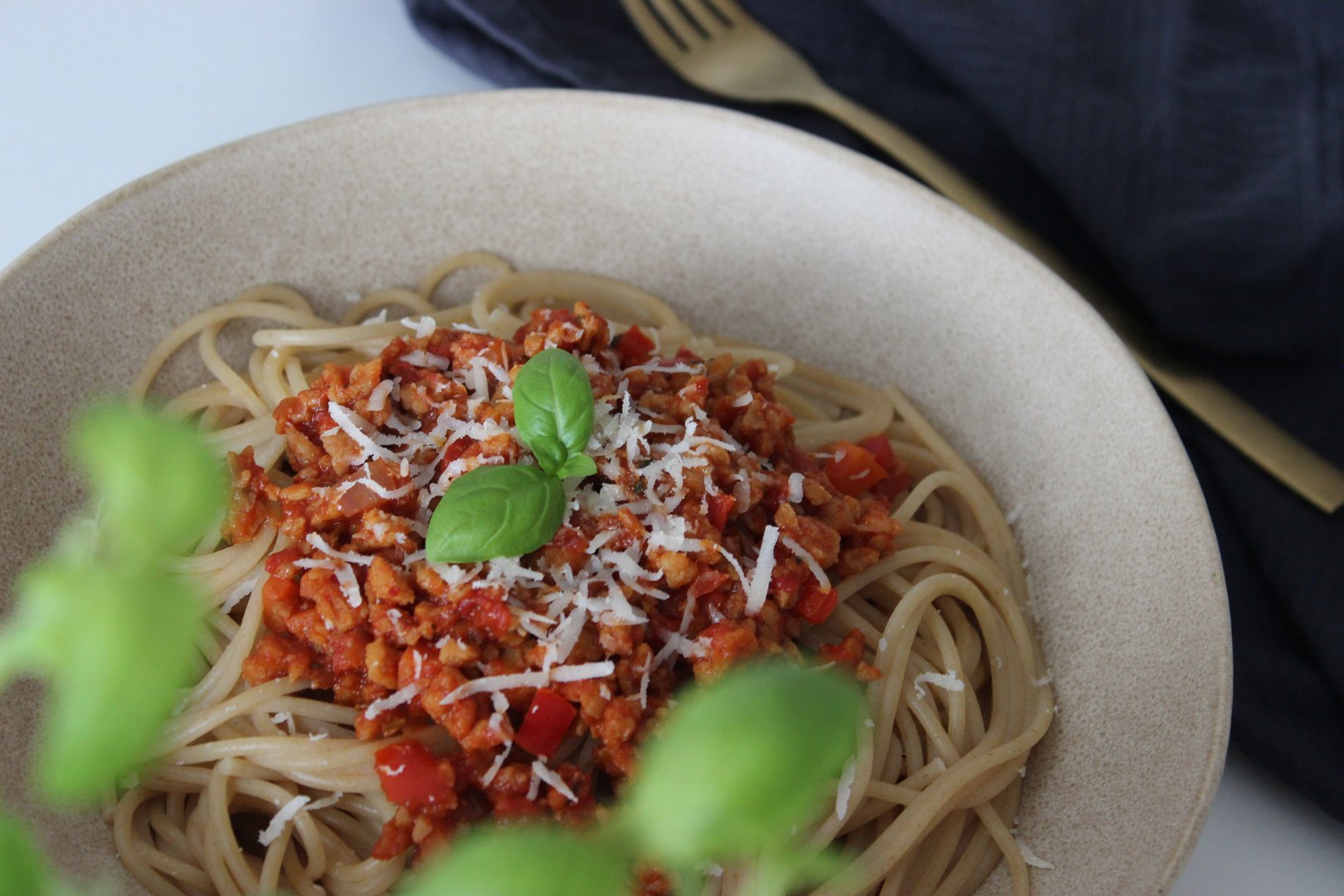 Vegane Spaghetti-Bolognese