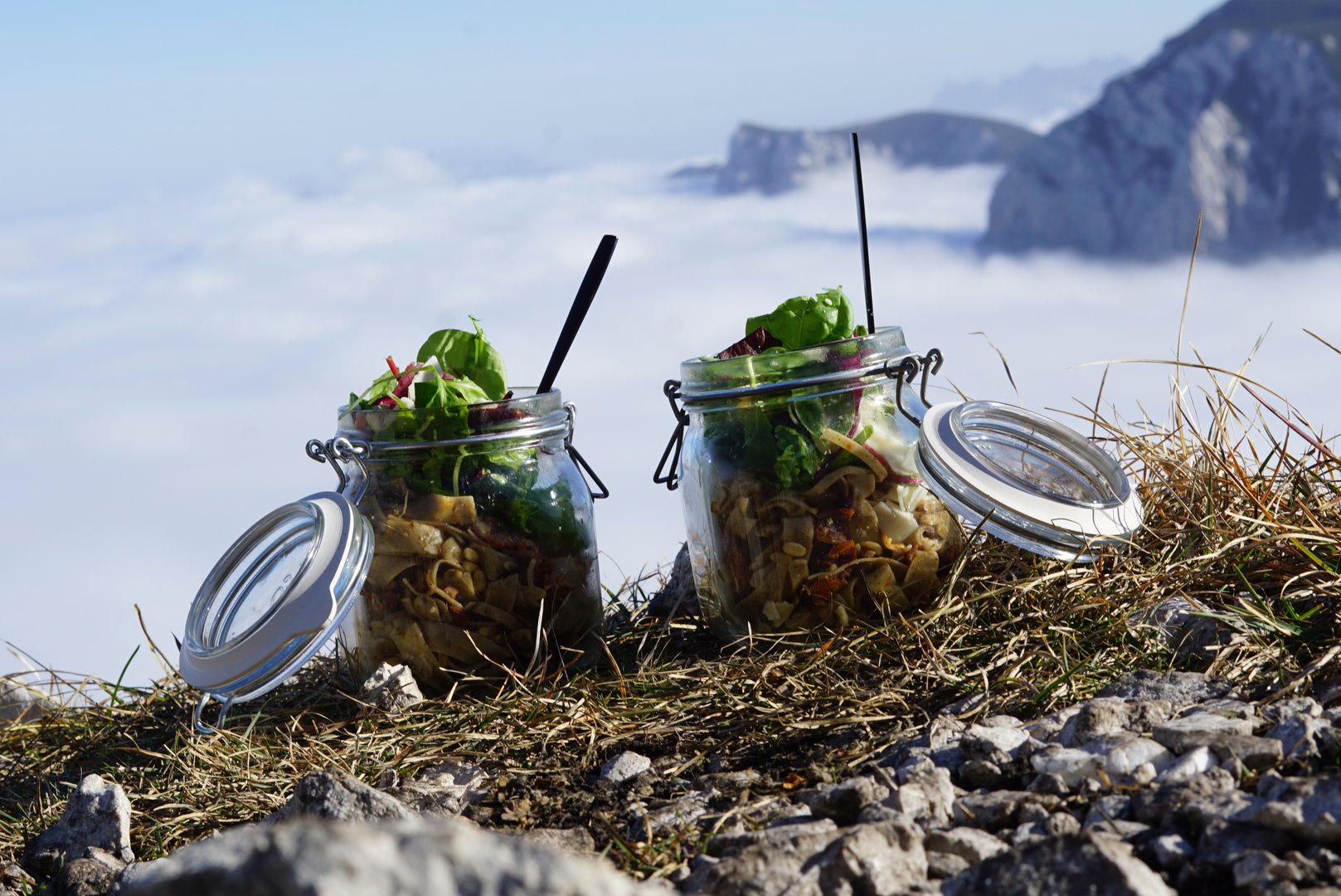 Pesto Salat to go