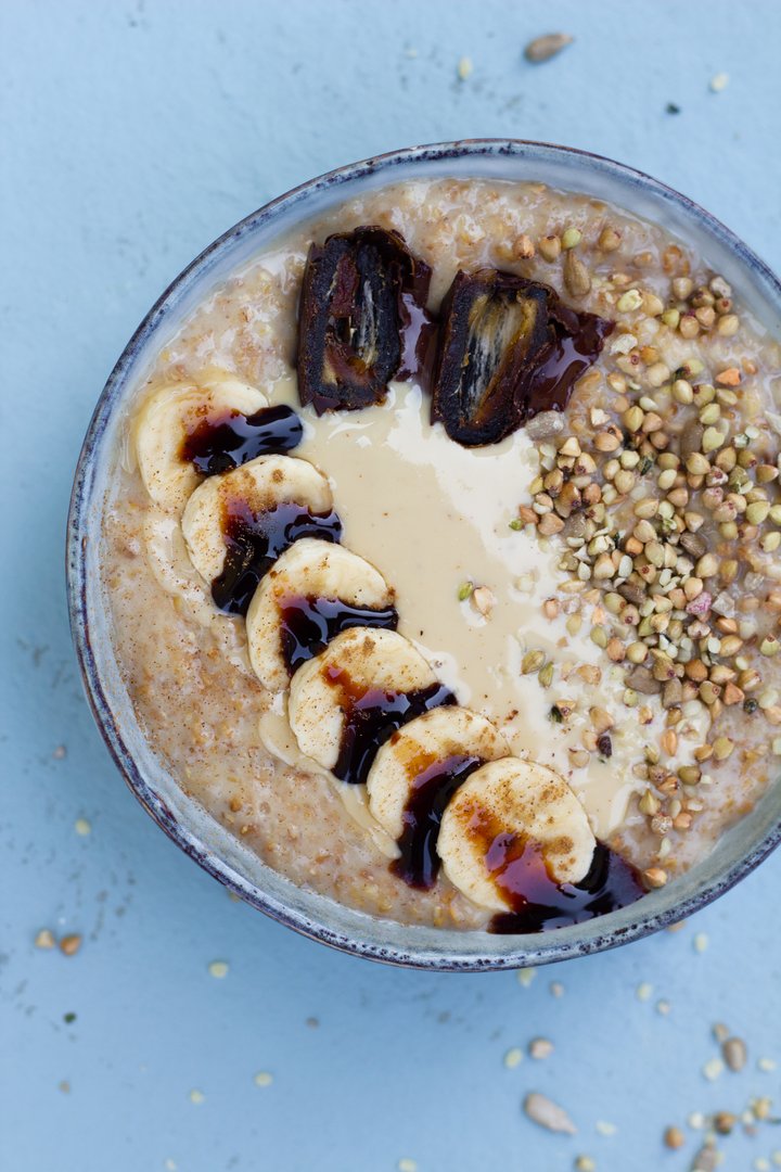 Achtsam gerührtes Porridge