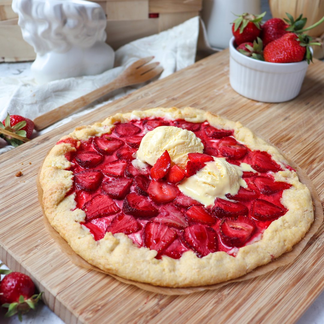 Erdbeer Galette