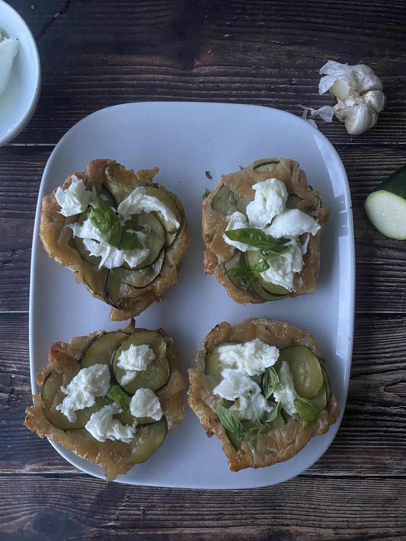 Zucchini Törtchen