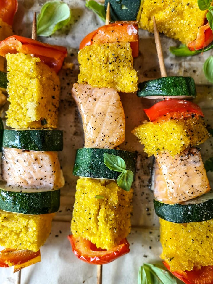 Polenta-Spieße