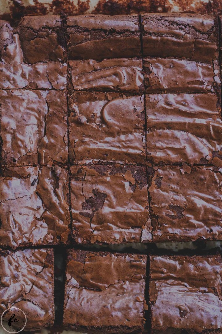 #zerowaste Brownies mit Sauerteigresten