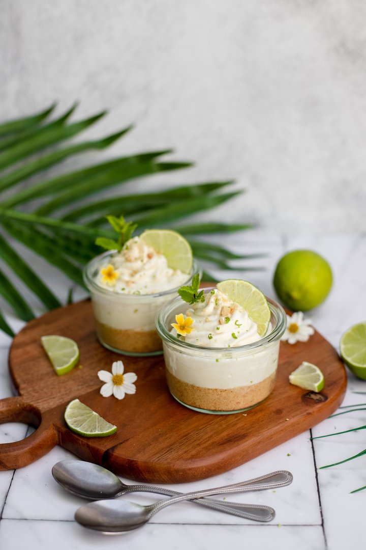 veganer Key Lime Cheesecake
