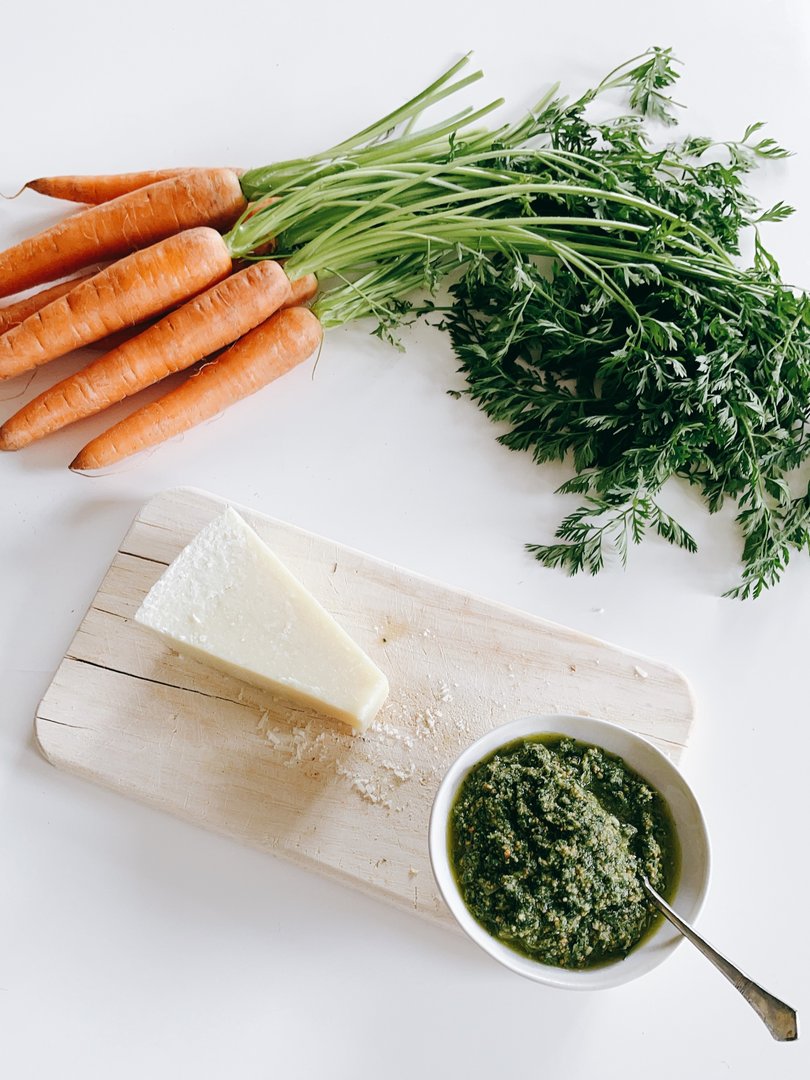 Karottengrün Pesto