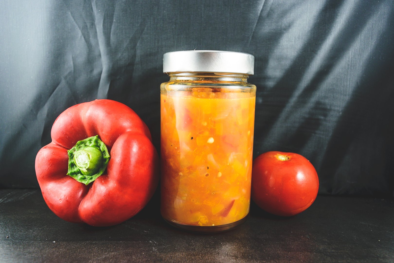 Pfirsich Chutney mit Amaretto | Exotische Grillsauce