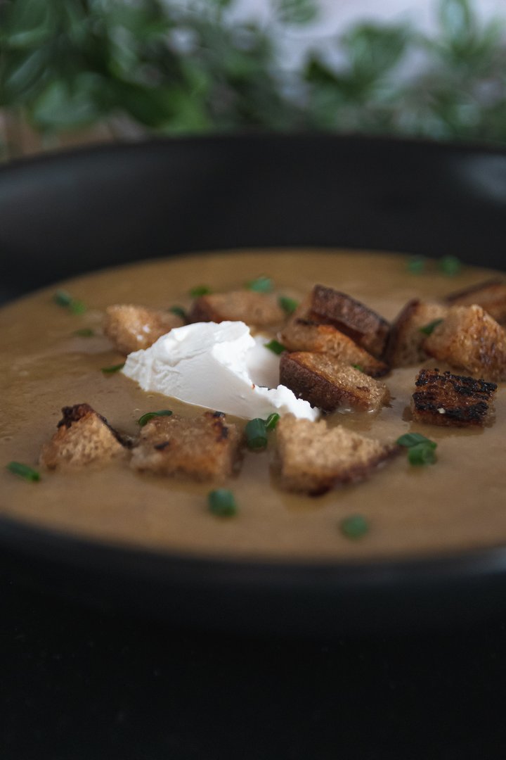 Gib den Scherzerln eine zweite Chance - Brotsuppe