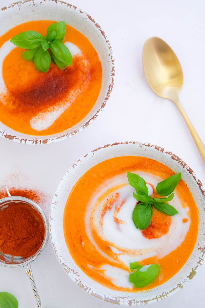 cremige Tomatensuppe