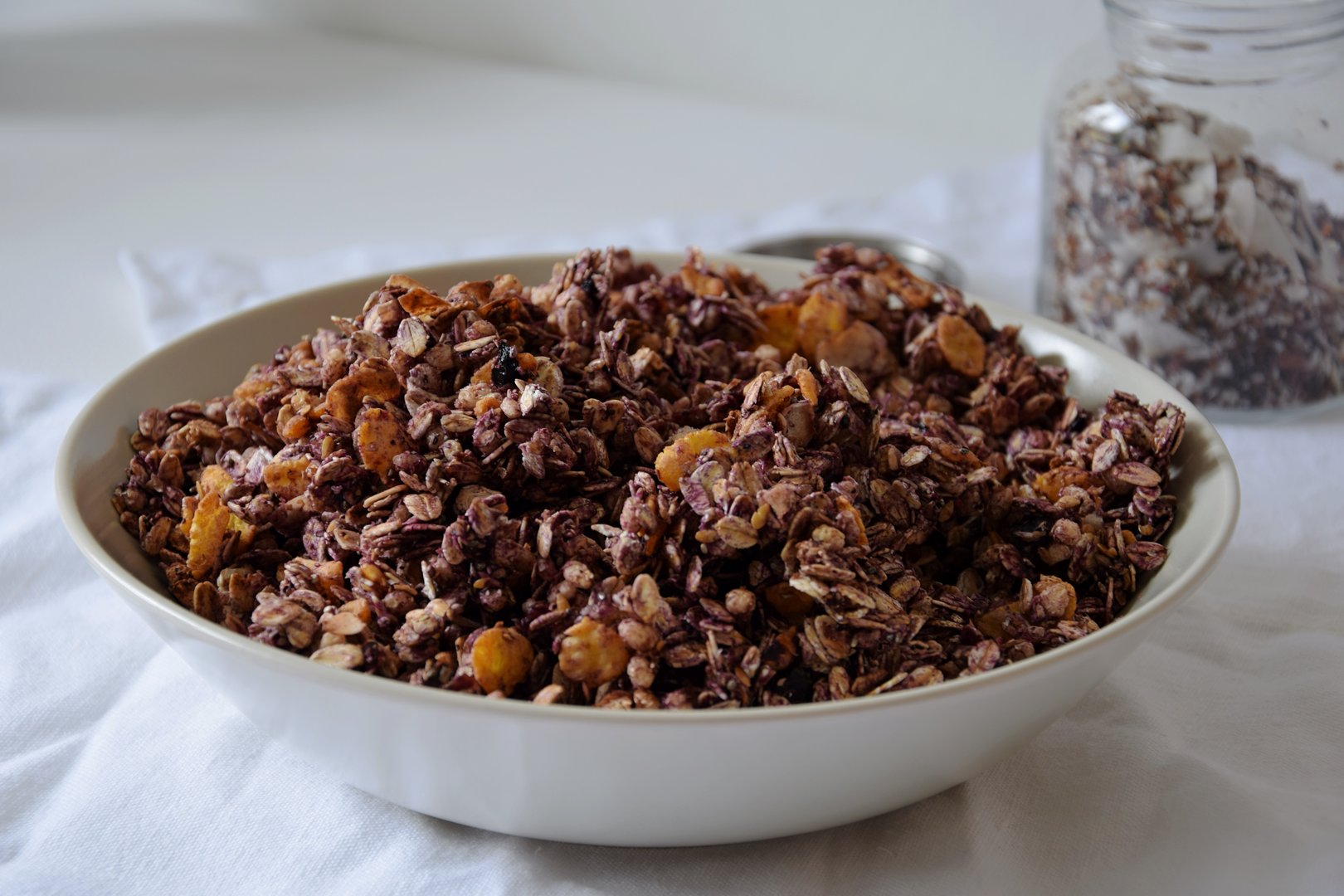 Jam packed granola