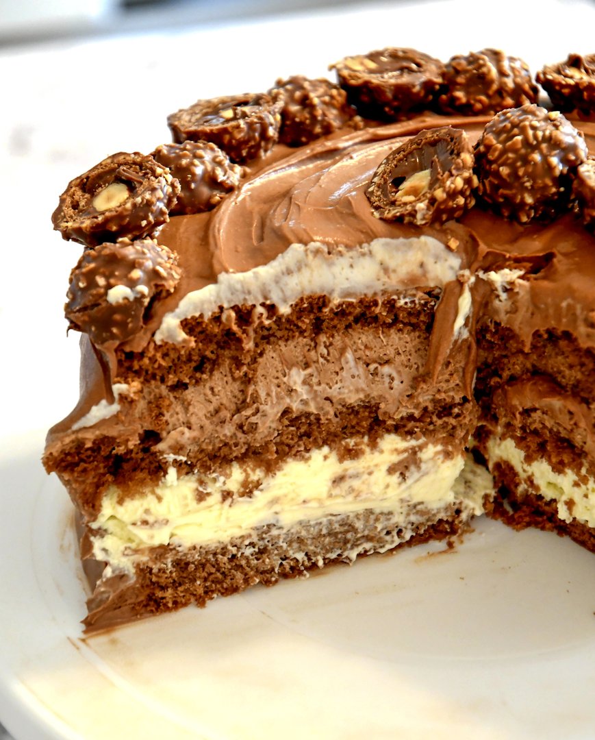 Cremige Schokotorte