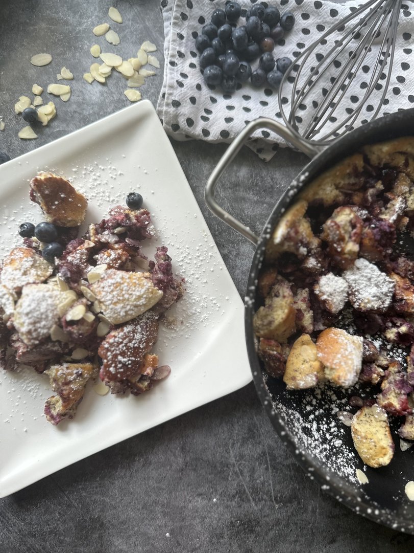 Heidelbeer Mohn Kaiserschmarrn