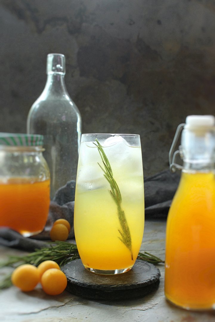Kriecherl-Rosmarin Sirup