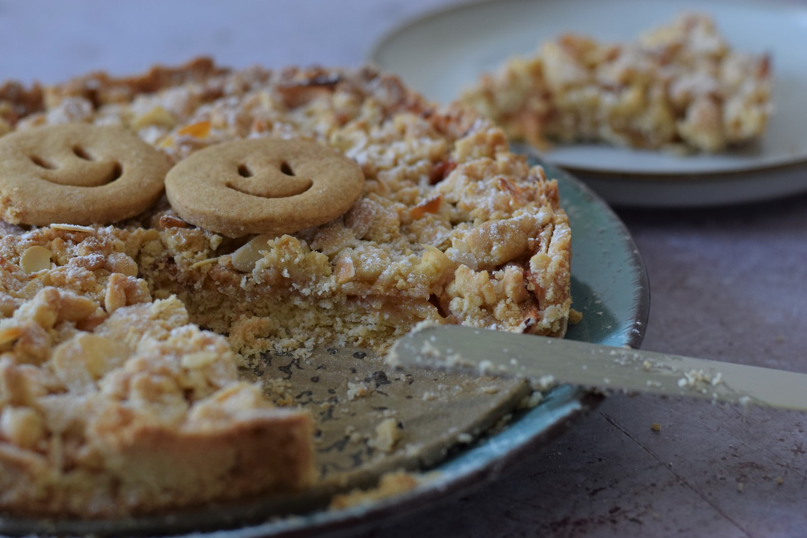 Apfelstreuselkuchen (vegan)