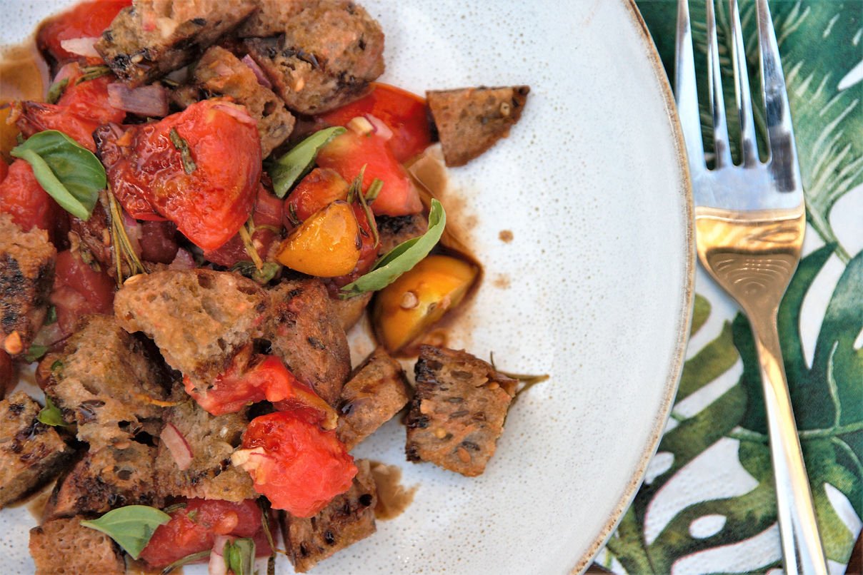 Panzanella - italienischer Brotsalat