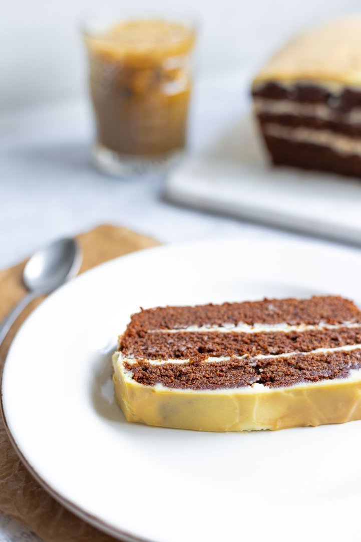 Eiskaffee Kuchen