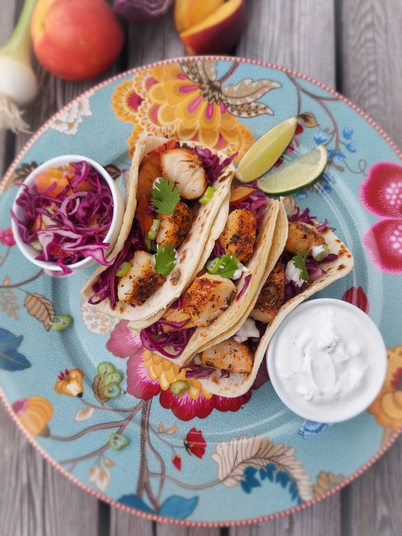 Würzige Fisch-Tacos